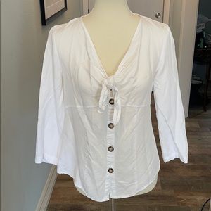 Maeve White button down